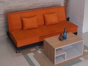 Sofa Bed Oranye Dinamis