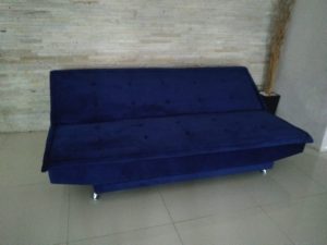 Sofa Bed Royal Blue